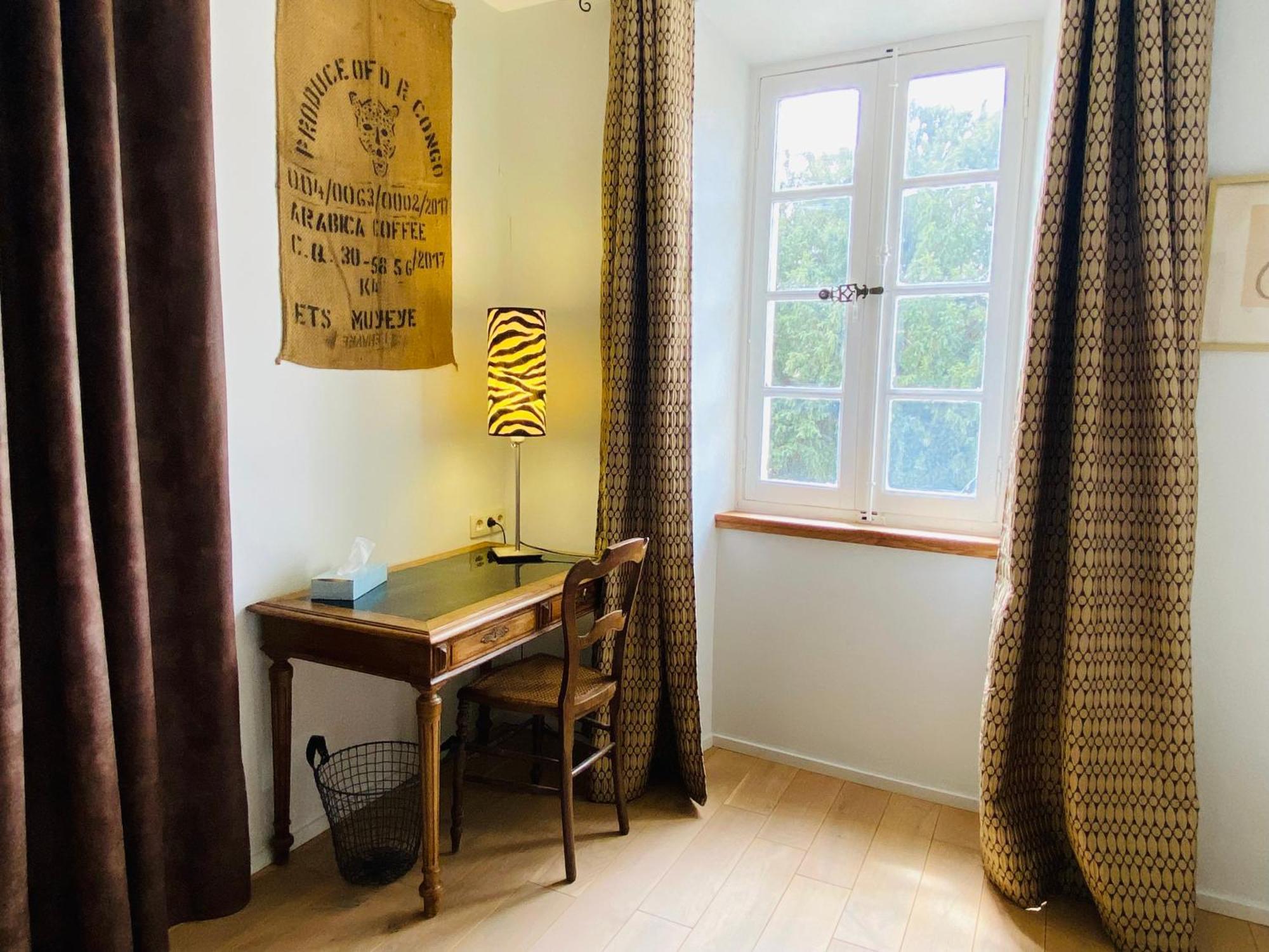 Bed and Breakfast Aux Berges du Libre Felines-Termenes Zimmer foto
