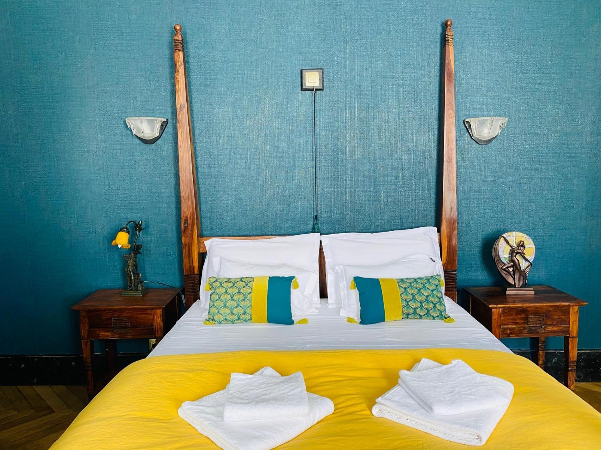Bed and Breakfast Aux Berges du Libre Felines-Termenes Zimmer foto